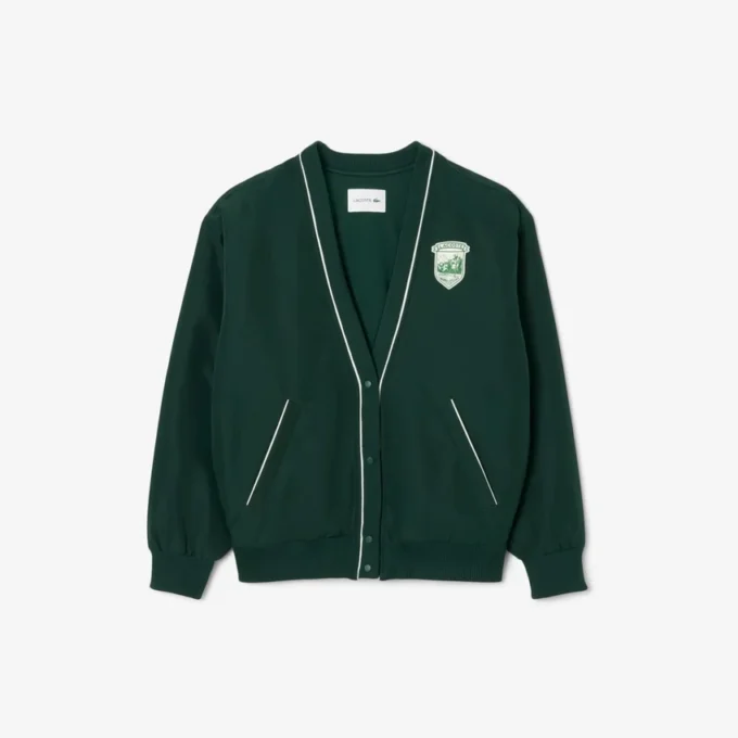 Kadın Oversized Yastıklı Naylon Hırka