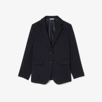 Kadın Oversized Yün Blazer