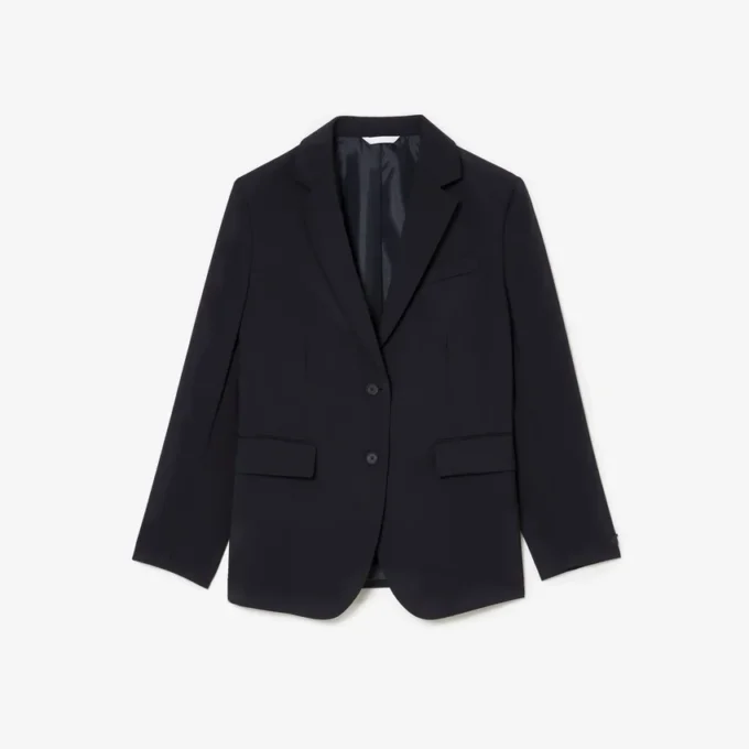 Kadın Oversized Yün Blazer