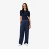 Kadın Oversized Yün Blend Pileli Pantolon Kadın Oversized Yün Blend Pileli Pantolon