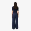 Kadın Oversized Yün Blend Pileli Pantolon Kadın Oversized Yün Blend Pileli Pantolon