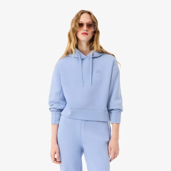 Kadın Pamuklu Kapüşonlu Sweatshirt