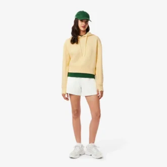 Kadın Pamuklu Kapüşonlu Sweatshirt