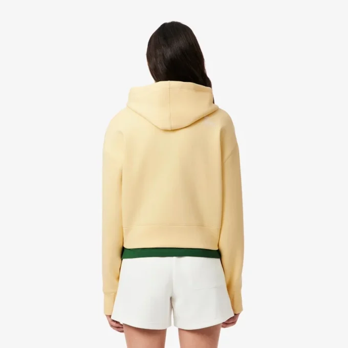 Kadın Pamuklu Kapüşonlu Sweatshirt