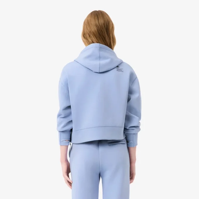 Kadın Pamuklu Kapüşonlu Sweatshirt