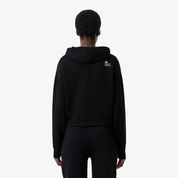 Kadın Pamuklu Kapüşonlu Sweatshirt