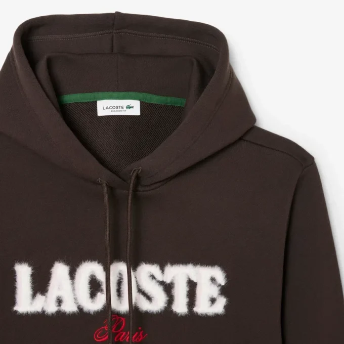 Kadın Polar Logo Kapüşonlu Sweatshirt