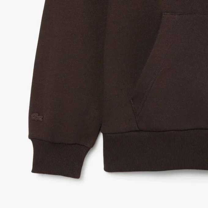 Kadın Polar Logo Kapüşonlu Sweatshirt
