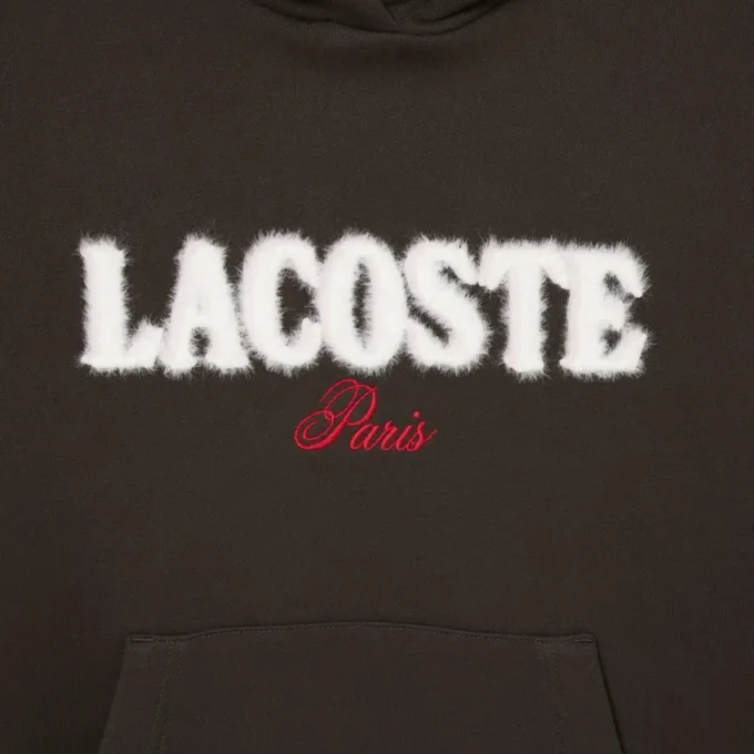 Kadın Polar Logo Kapüşonlu Sweatshirt
