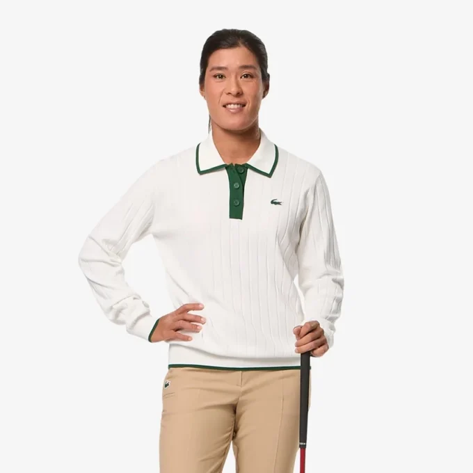 Kadın Polo Tişörtlü Esnek Golf Kazak