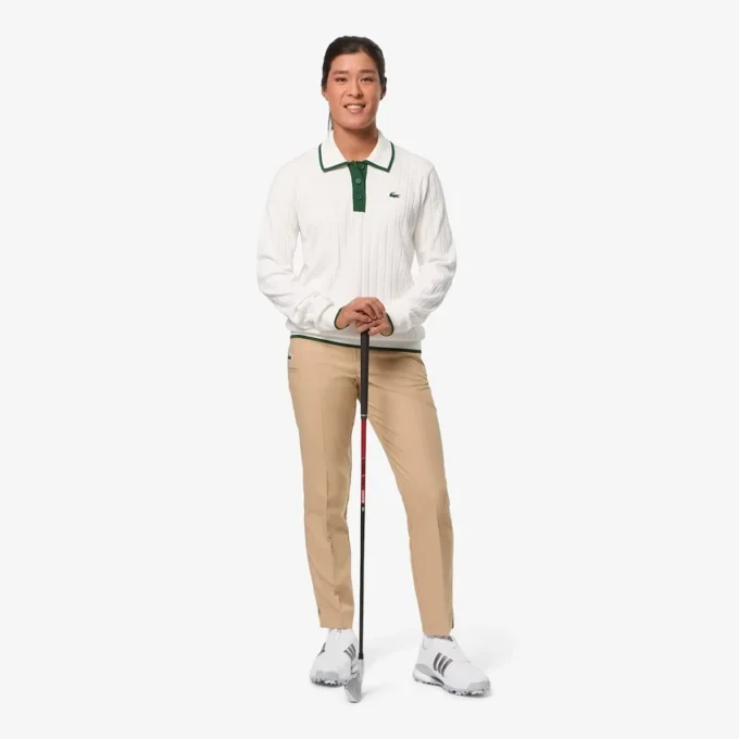 Kadın Polo Tişörtlü Esnek Golf Kazak