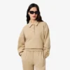 Kadın Polo Yakalı Sweatshirt