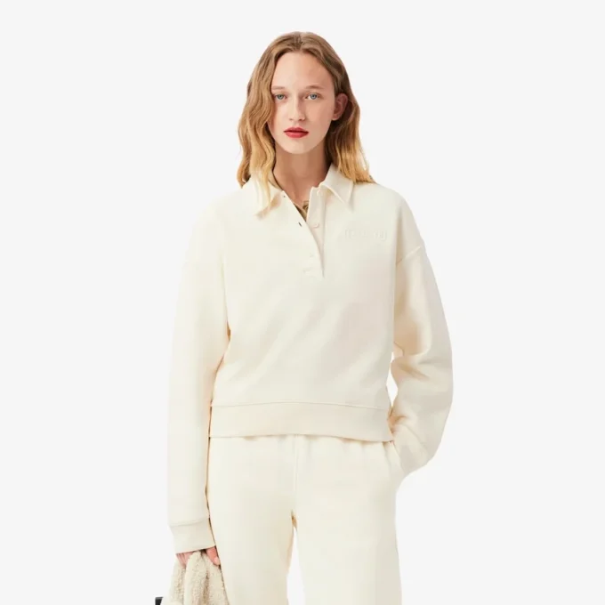 Kadın Polo Yakalı Sweatshirt