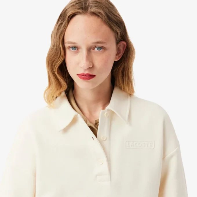 Kadın Polo Yakalı Sweatshirt