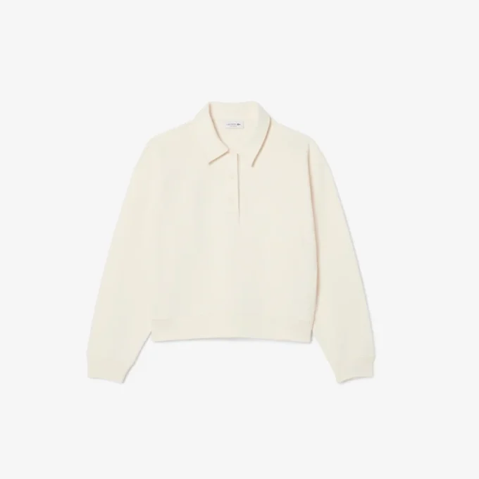 Kadın Polo Yakalı Sweatshirt