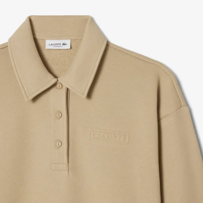 Kadın Polo Yakalı Sweatshirt