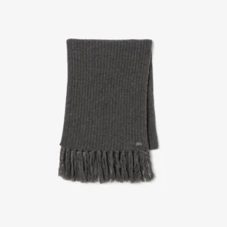 Kadın Püsküllü Yün Atkı