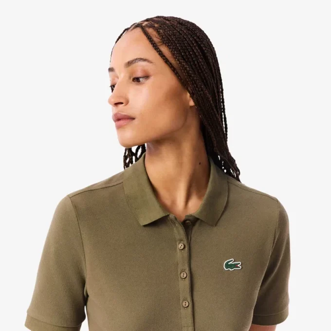 Kadın Slim Fit Isı Düzenleyici Golf Polo Tişörtü Kadın Slim Fit Isı Düzenleyici Golf Polo Tişörtü