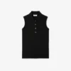 Kadın Slim Fit L.12.D Kolsuz Streç Polo Tişört