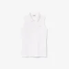 Kadın Slim Fit L.12.D Kolsuz Streç Polo Tişört