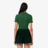 Kadın Slim Fit L.12.D Nervürlü Pamuk Polo Tişört