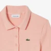 Kadın Slim Fit L.12.D Nervürlü Pamuk Polo Tişört