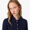 Kadın Slim Fit L.12.D Streç Mini Piqua Polo Tişört