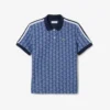 Kadın Slim Fit Monogram Polo Tişört
