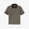 Kadın Slim Fit Monogram Polo Tişört