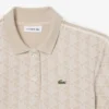 Kadın Slim Fit Monogram Polo Tişört
