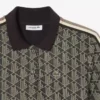 Kadın Slim Fit Monogram Polo Tişört