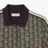 Kadın Slim Fit Monogram Polo Tişört Elbise