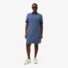 Kadın Slim Fit Monogram Polo Tişört Elbise
