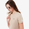 Kadın Slim Fit Monogram Tişört