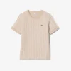 Kadın Slim Fit Monogram Tişört