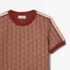 Kadın Slim Fit Monogram Tişört