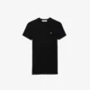 Kadın Slim Fit Nervürlü Pamuklu Tişört