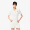 Kadın Slim Fit Pointelle Markalı L.12.D Polo Tişört