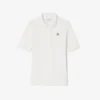 Kadın Slim Fit Pointelle Markalı L.12.D Polo Tişört