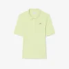Kadın Slim Fit Pointelle Markalı L.12.D Polo Tişört