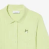 Kadın Slim Fit Pointelle Markalı L.12.D Polo Tişört
