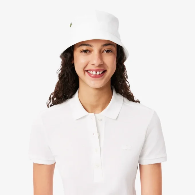 Kadın Slim Fit Streç Mini Piqué Polo Tişört Elbise