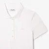 Kadın Slim Fit Streç Mini Piqué Polo Tişört Elbise
