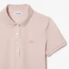 Kadın Slim Fit Streç Mini Piqué Polo Tişört Elbise