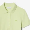 Kadın Slim Fit Streç Mini Piqué Polo Tişört Elbise