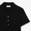 Kadın Slim Fit Streç Mini Piqué Polo Tişört Elbise