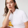 Kadın Slim Fit Streç Mini Piqué Polo Tişört Elbise
