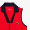 Kadın Slim Fit Ultra Dry Kolsuz Tenis Polo Tişörtü