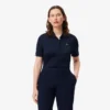 Kadın Slim Fit UV Korumalı Streç Golf Polo Tişörtü