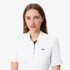 Kadın Slim Fit UV Korumalı Streç Golf Polo Tişörtü